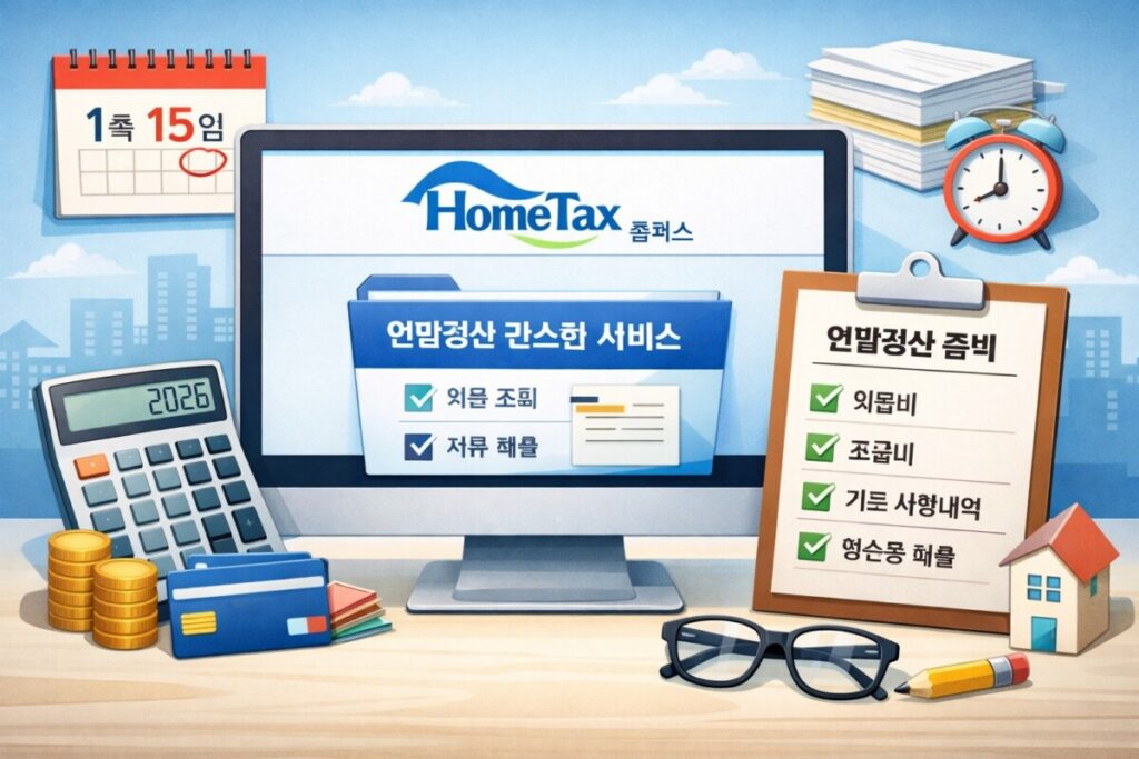 연말정산 간소화 서비스