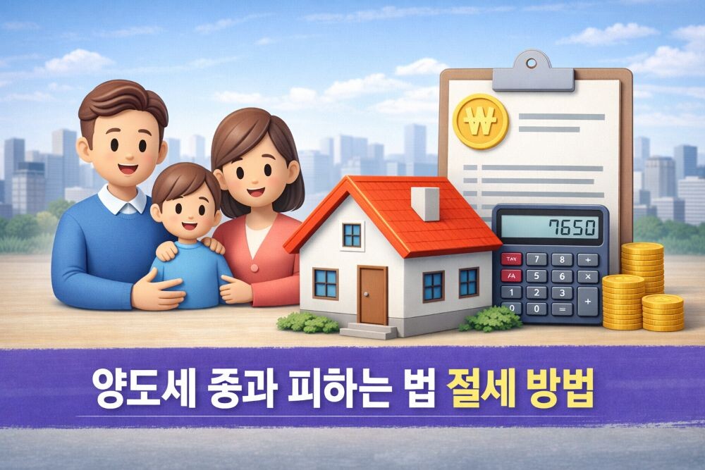 2026 다주택자 양도세 중과 피하는 법 7가지 (절세 전략 완벽 정리) 3 ChatGPT Image 2026년 2월 9일 오전 08 04 58