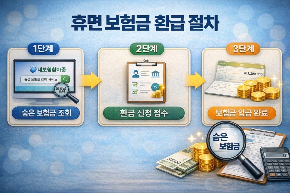 2026 미지급 보험금 찾는 법 7단계|숨은 보험금 조회부터 환급까지 완벽정리 3 ChatGPT Image 2026년 3월 1일 오후 11 11 20