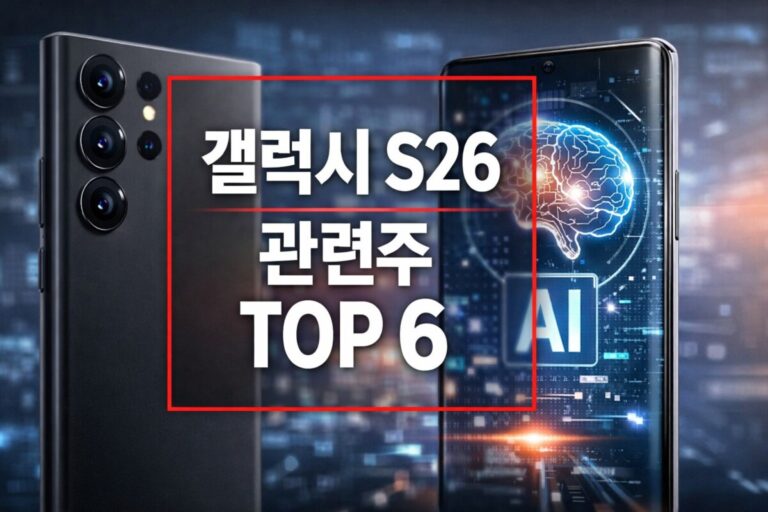 갤럭시 S26 관련주