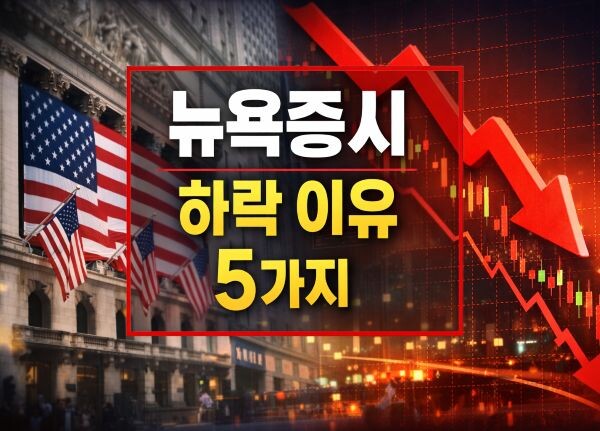 뉴욕증시 하락 이유