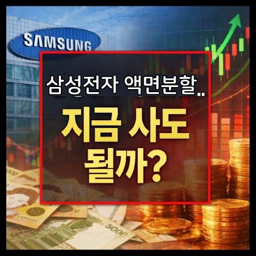 삼성전자 액면분할