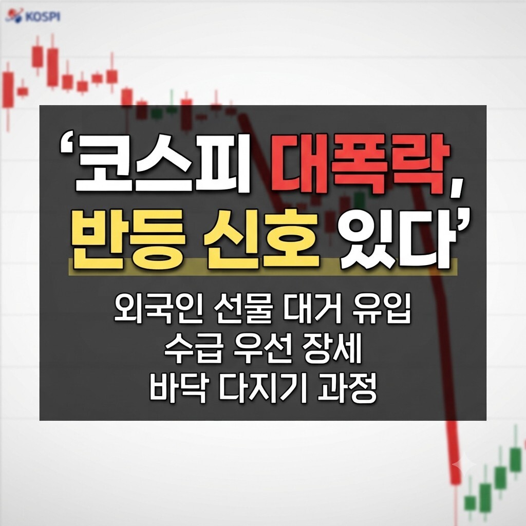 코스피 폭락