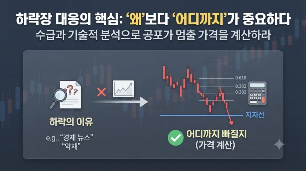 주식 하락장 대응 전략: 저점 찾는 법과 반등 시점 분석 (5가지 핵심) 2 Gemini Generated Image qxmdf2qxmdf2qxmd