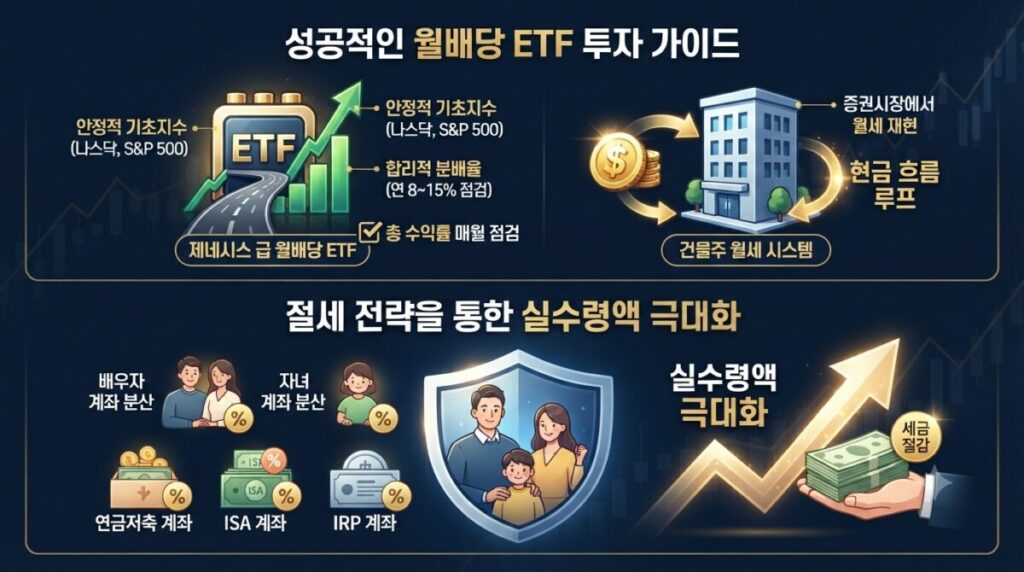 월배당 ETF 포트폴리오로 은퇴 후 월 500만 원 만드는 법 3 Gemini Generated Image rl7ki0rl7ki0rl7k