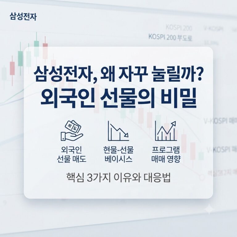 외국인 선물 매도