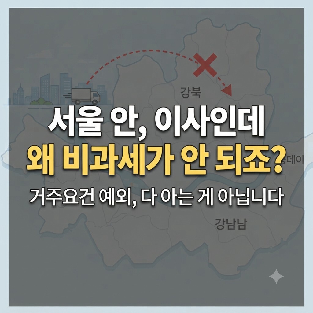 1세대 1주택 비과세 거주요건