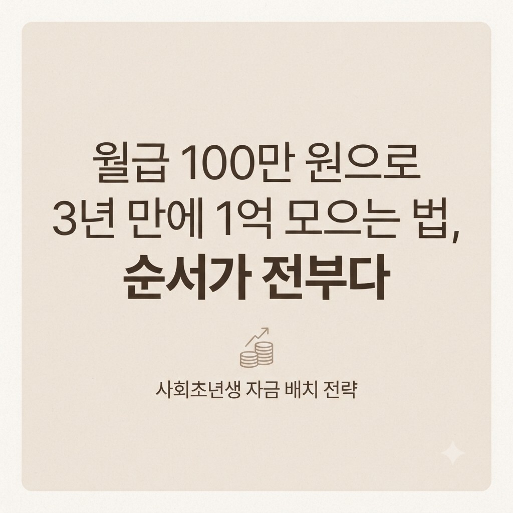 사회초년생 재테크